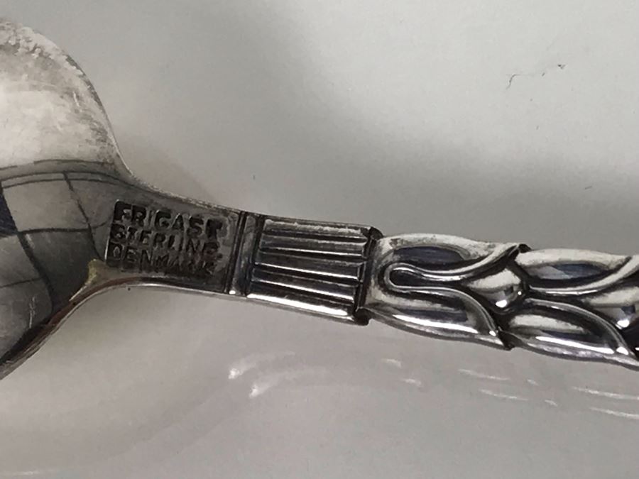 (6) Antique Vintage Sterling Silver Spoons (Sterling Weight: 119g, Silver Value: $94) [Photo 15]