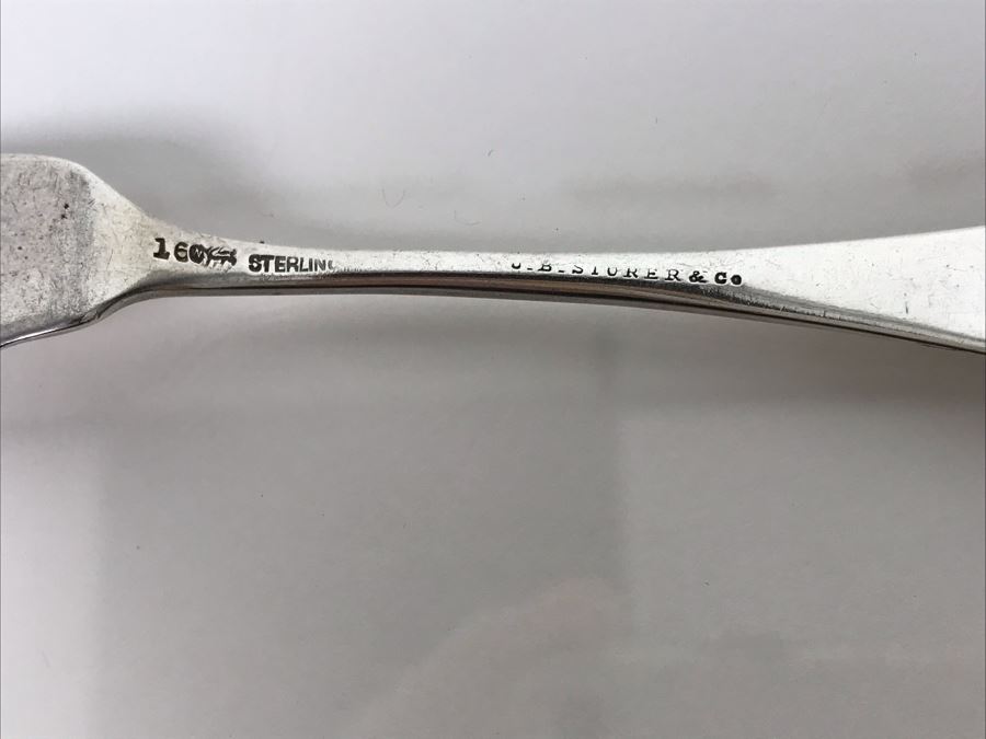 (2) Vintage Sterling Silver Forks And (1) Sterling Silver Knife (Sterling Weight: 100g, Silver Price: $79) [Photo 9]