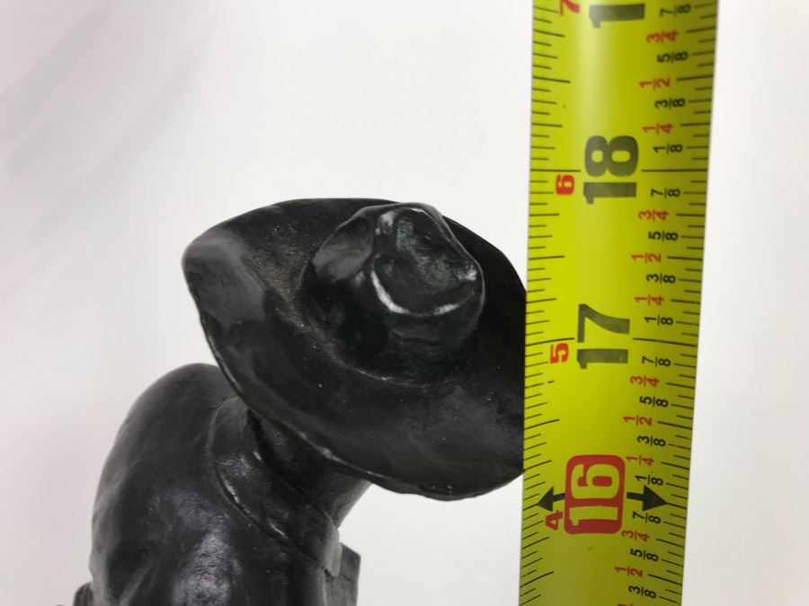 Limited Edition Frederic Remington 'The Outlaw' Bronze Museum Collection Inc 1979 C. Golding 590 Of 1,000 12W X 7D X 18H (USNE) [Photo 37]