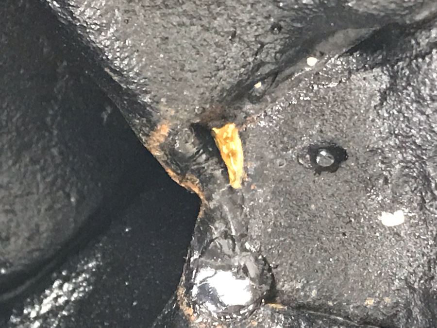 Vintage Gilded Metal Tibetan Vasudhara Buddha Statue Sculpture (Believe Base Metal Is Steel - Heavy) 8W X 6.5D X 12H (USNE) [Photo 32]