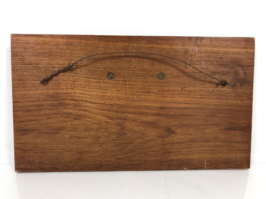 Brass USN Plaque Presented To J. J. Meyer Jr., Executive Officer Of Submarine U.S.S. Sirago 16 X 9 [Photo 11]