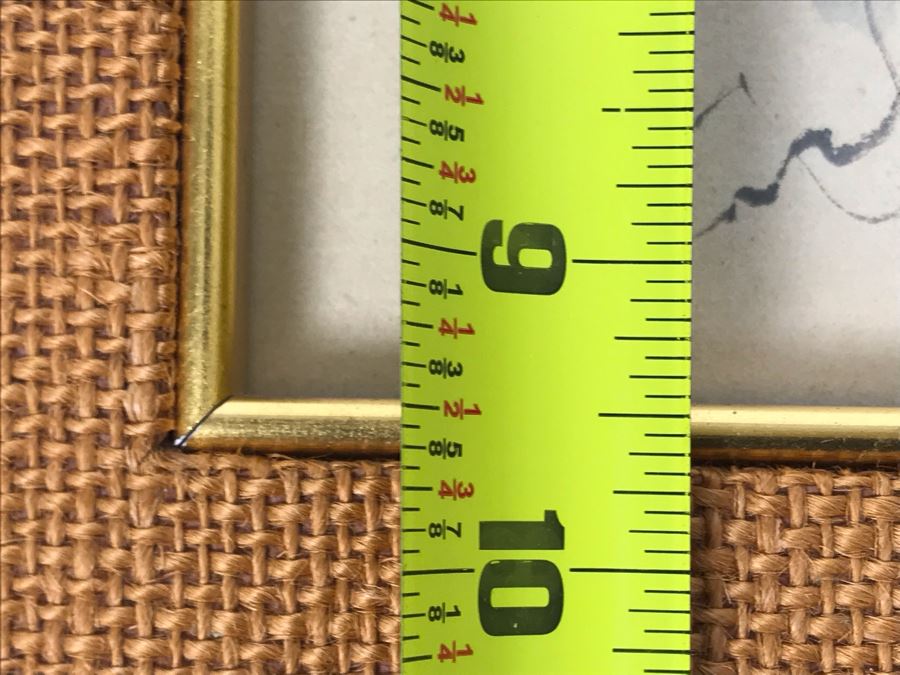 Framed Original Signed Japanese Watercolor Painting 7.5 X 9.5 (USNE) [Photo 10]