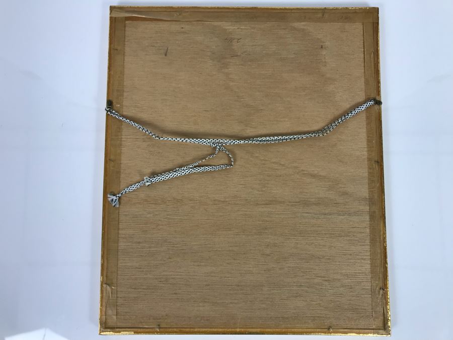 Framed Original Signed Japanese Watercolor Painting 9.5 X 12 (USNE) [Photo 12]