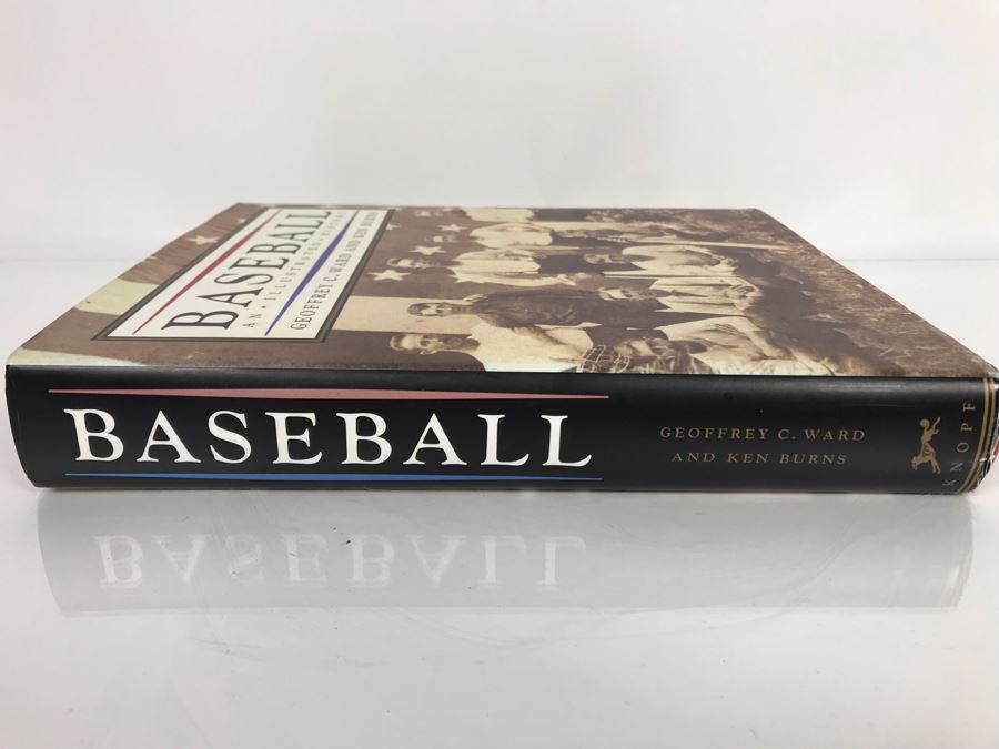 Hand Signed Book: Baseball An Illustrated History Signed By Ken Burns And Geoffrey C. Ward (USNE) [Photo 4]
