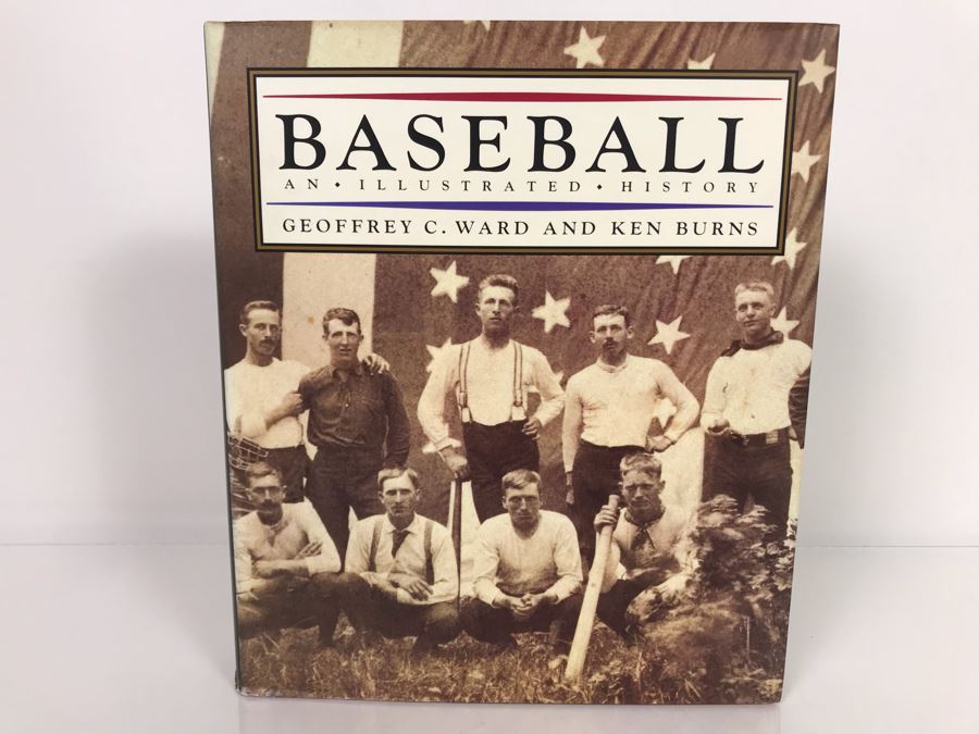 Hand Signed Book: Baseball An Illustrated History Signed By Ken Burns And Geoffrey C. Ward (USNE) [Photo 2]