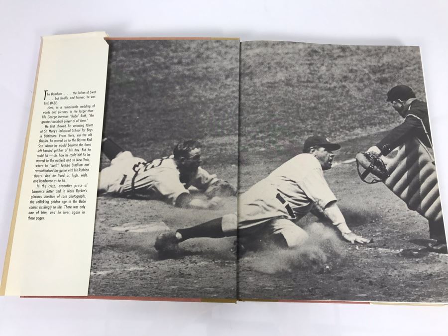 Vintage 1988 Baseball Book: The Babe A Life In Pictures (USNE) [Photo 3]