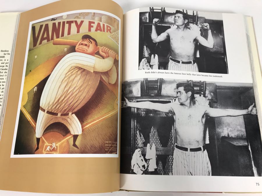 Vintage 1988 Baseball Book: The Babe A Life In Pictures (USNE) [Photo 10]