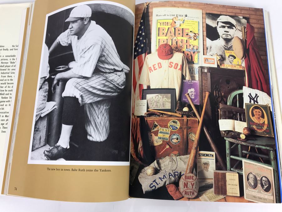 Vintage 1988 Baseball Book: The Babe A Life In Pictures (USNE) [Photo 7]