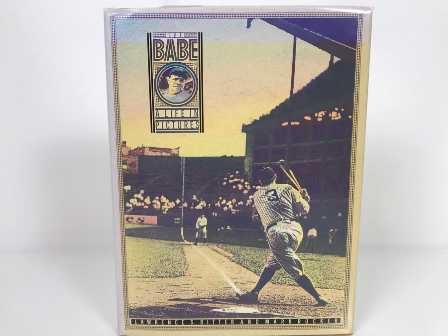 Vintage 1988 Baseball Book: The Babe A Life In Pictures (USNE)