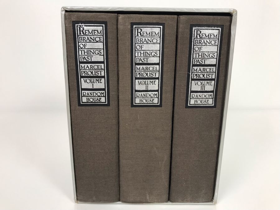 3 Book Set: Remembrance Of Things Past Marcel Proust (USNE) [Photo 4]