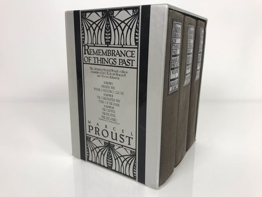 3 Book Set: Remembrance Of Things Past Marcel Proust (USNE)