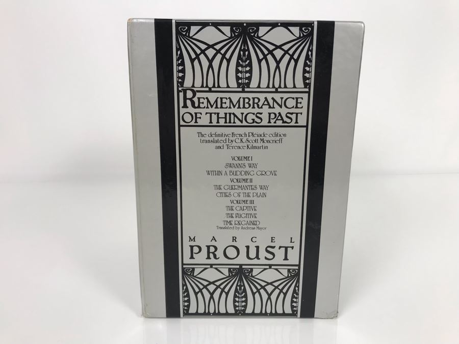 3 Book Set: Remembrance Of Things Past Marcel Proust (USNE) [Photo 3]