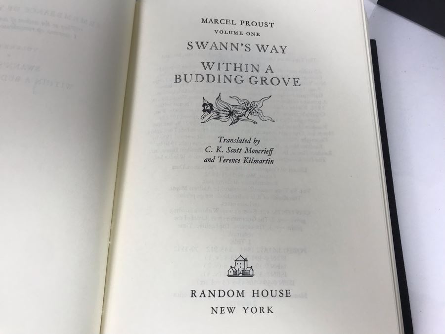 3 Book Set: Remembrance Of Things Past Marcel Proust (USNE) [Photo 5]