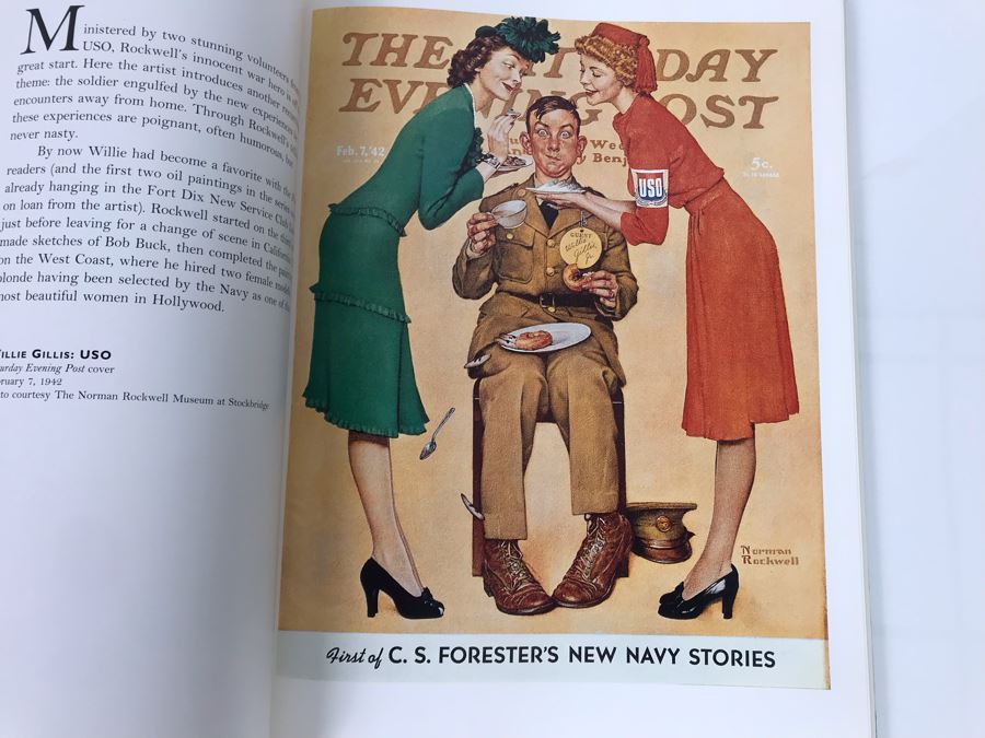 Signed Book: Norman Rockwell World War II: Impressions From The Home Front Signed By Susan E. Meyer And Robert F. McDermott 11.5 X 16 (USNE) [Photo 10]