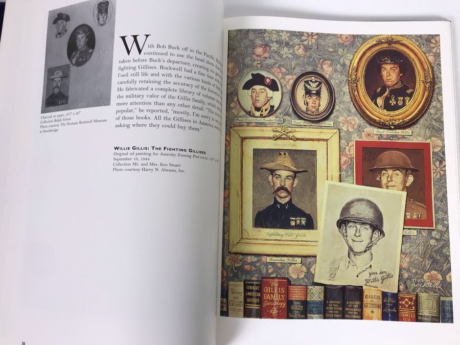 Signed Book: Norman Rockwell World War II: Impressions From The Home Front Signed By Susan E. Meyer And Robert F. McDermott 11.5 X 16 (USNE) [Photo 15]