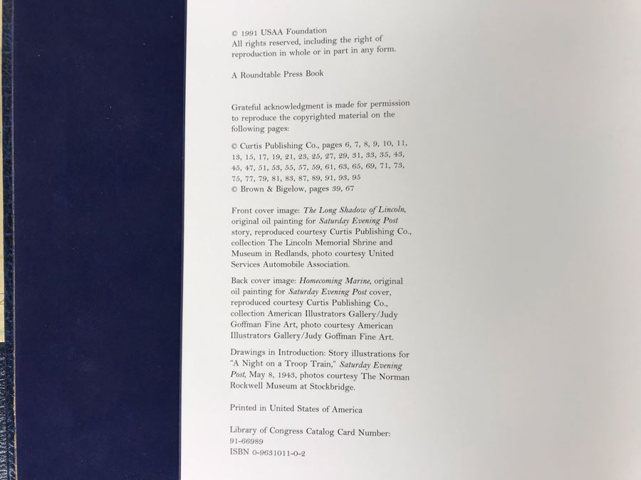 Signed Book: Norman Rockwell World War II: Impressions From The Home Front Signed By Susan E. Meyer And Robert F. McDermott 11.5 X 16 (USNE) [Photo 7]