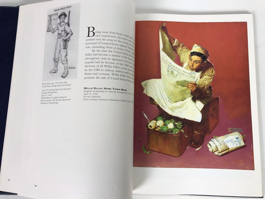 Signed Book: Norman Rockwell World War II: Impressions From The Home Front Signed By Susan E. Meyer And Robert F. McDermott 11.5 X 16 (USNE) [Photo 11]