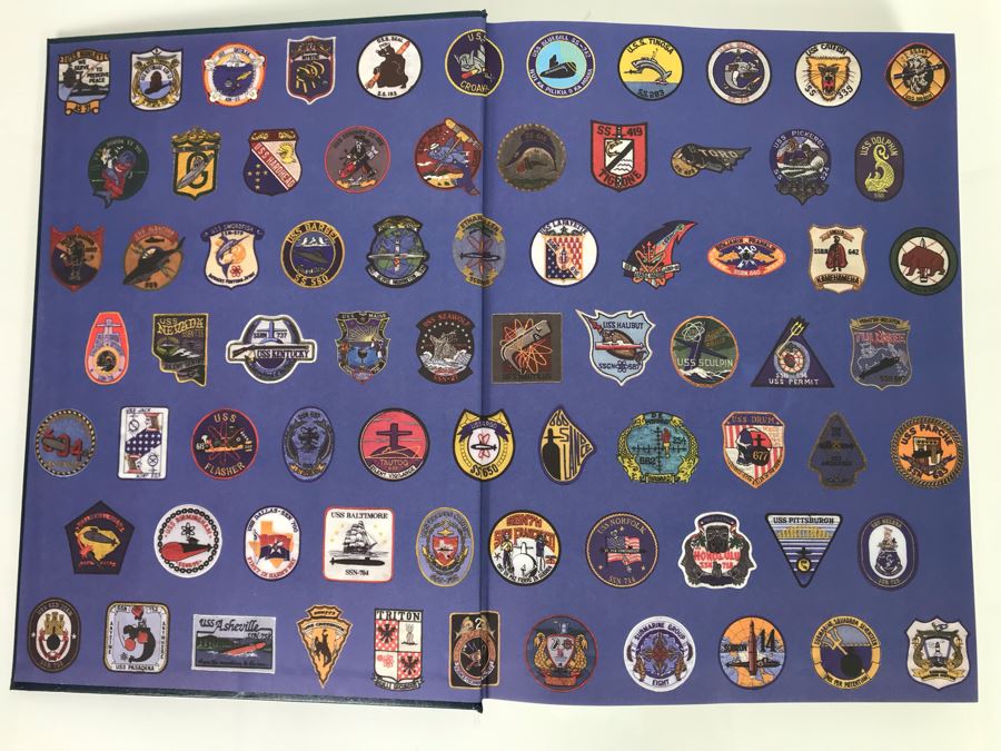 Large Coffee Table Book: United States Submarines By Naval Submarine League With Metal Plaque On Front Cover 10.5 X 14.5 (USNE) [Photo 5]