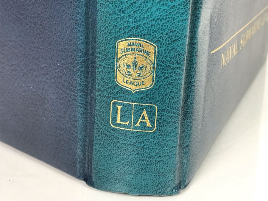 Large Coffee Table Book: United States Submarines By Naval Submarine League With Metal Plaque On Front Cover 10.5 X 14.5 (USNE) [Photo 4]