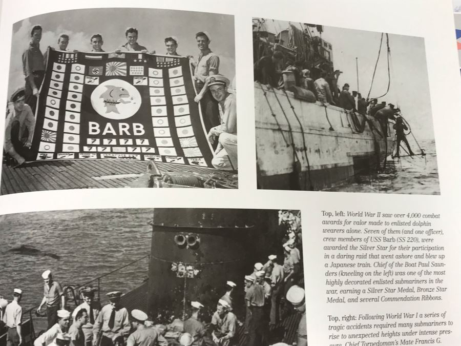 Large Coffee Table Book: United States Submarines By Naval Submarine League With Metal Plaque On Front Cover 10.5 X 14.5 (USNE) [Photo 20]