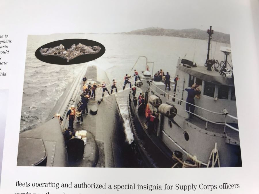 Large Coffee Table Book: United States Submarines By Naval Submarine League With Metal Plaque On Front Cover 10.5 X 14.5 (USNE) [Photo 18]