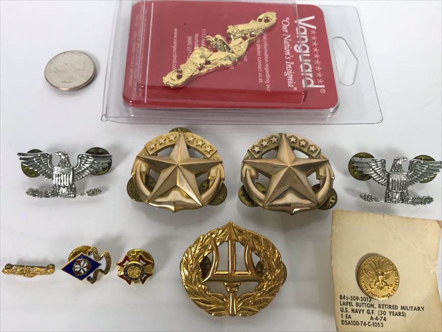 USN Captain Joseph J. Meyer Jr. United States Navy Submarine Pins [Photo 3]