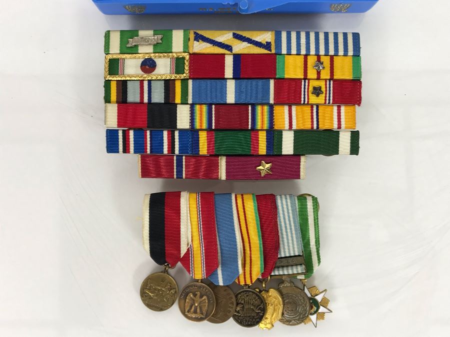 USN Captain Joseph J. Meyer Jr. United States Navy Submarine Medals And Ribbons [Photo 1]