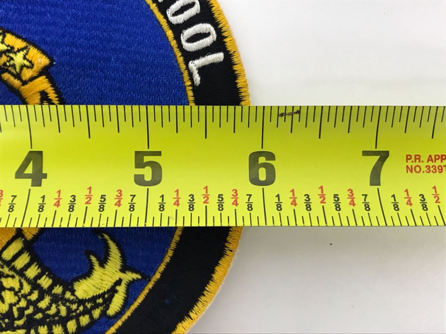 Rare Vintage USN Comsubpac PCO School Think Deep Submarine Patch 6'R (USNE) [Photo 6]