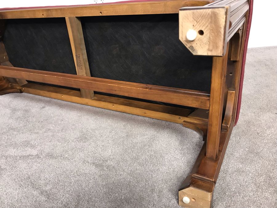 Henredon Wooden Bench 48W X 16D X 18H (USNE) [Photo 8]