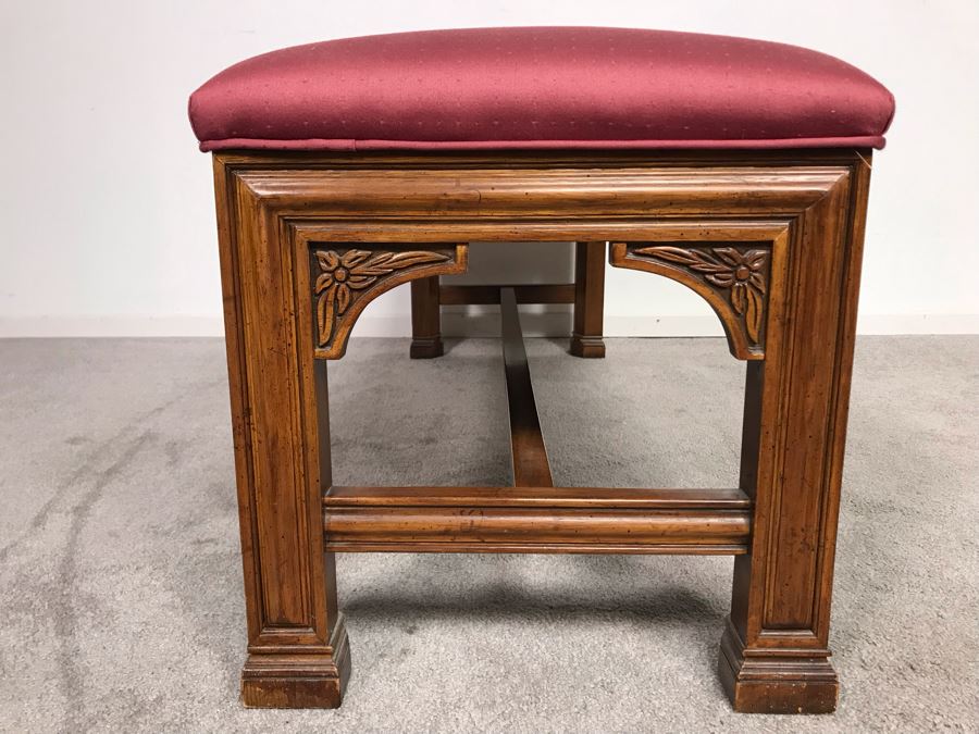 Henredon Wooden Bench 48W X 16D X 18H (USNE) [Photo 6]