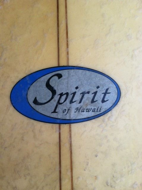 Spirit of Hawaii Longboard Hank Byzak Surfboard [Photo 2]