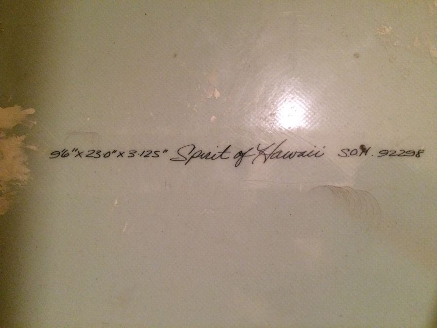 Spirit of Hawaii Longboard Hank Byzak Surfboard [Photo 4]