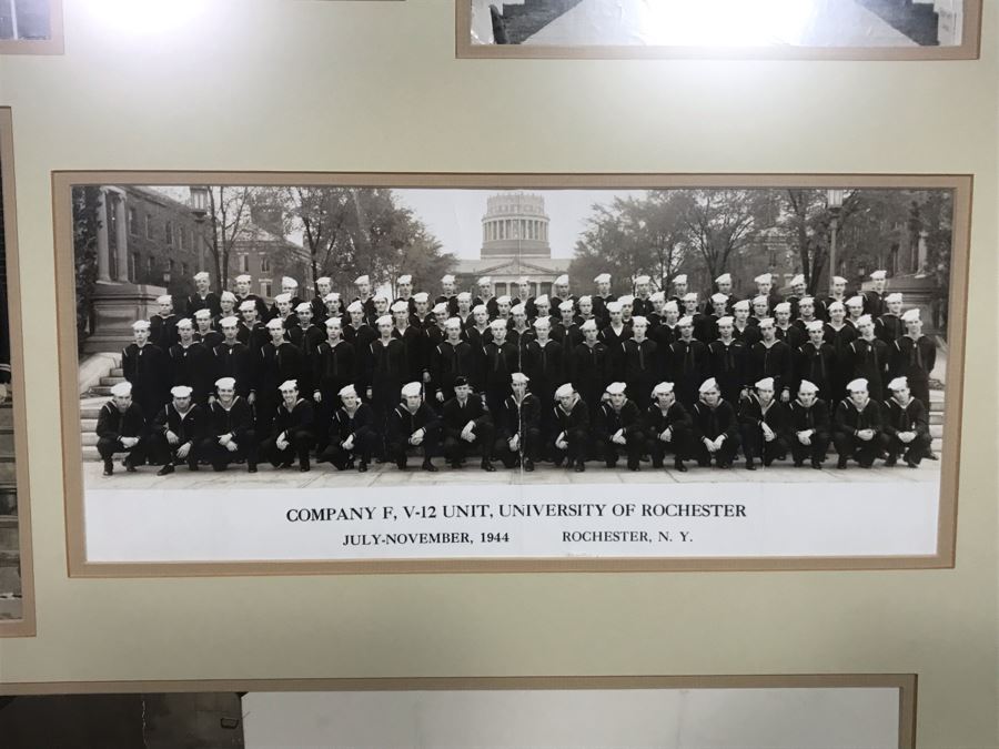 Framed B&W Photographs From USN Captain Joseph J. Meyer Jr. United States Navy Submarine Commanding Officer 30 X 30 [Photo 5]