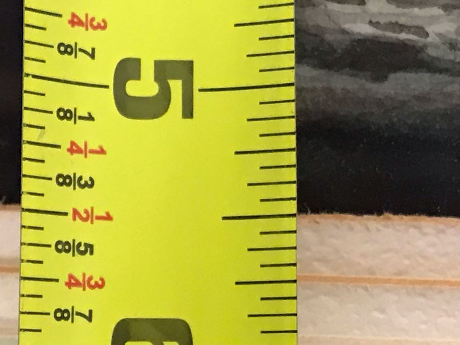 Original Oak Framed USN Watercolor Painting Of Ship Viewed Through Submarine Periscope 8 X 5.5 (USNE) [Photo 8]