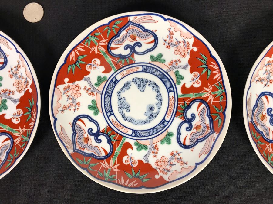 Set Of Six Georges Briard Heirloom Fine China Plates 7.75R (JKE) [Photo 4]