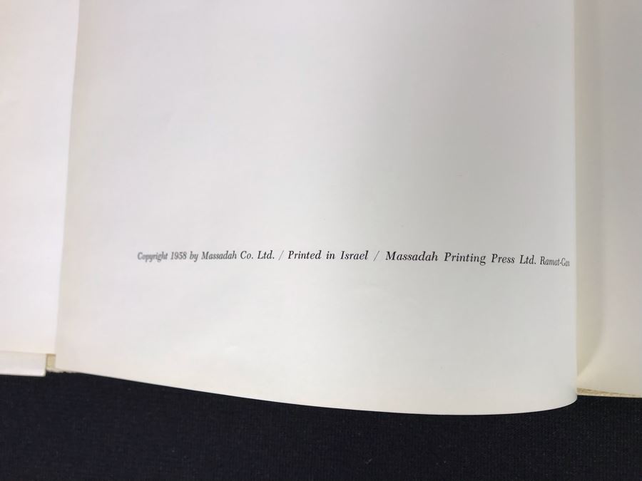 Hand Signed Reuven Rubin Greetings Card And Unsigned Rubin Art Book (JKE) [Photo 7]