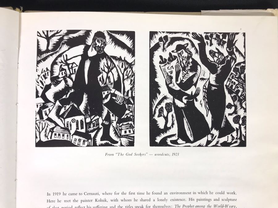 Hand Signed Reuven Rubin Greetings Card And Unsigned Rubin Art Book (JKE) [Photo 10]