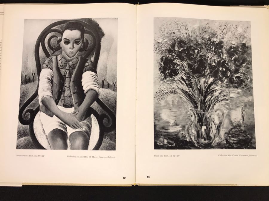 Hand Signed Reuven Rubin Greetings Card And Unsigned Rubin Art Book (JKE) [Photo 14]