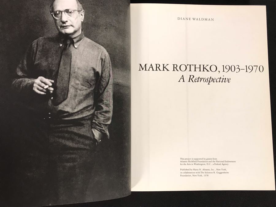 Mark Rothko Art Book Retails $60 (JKE) [Photo 6]