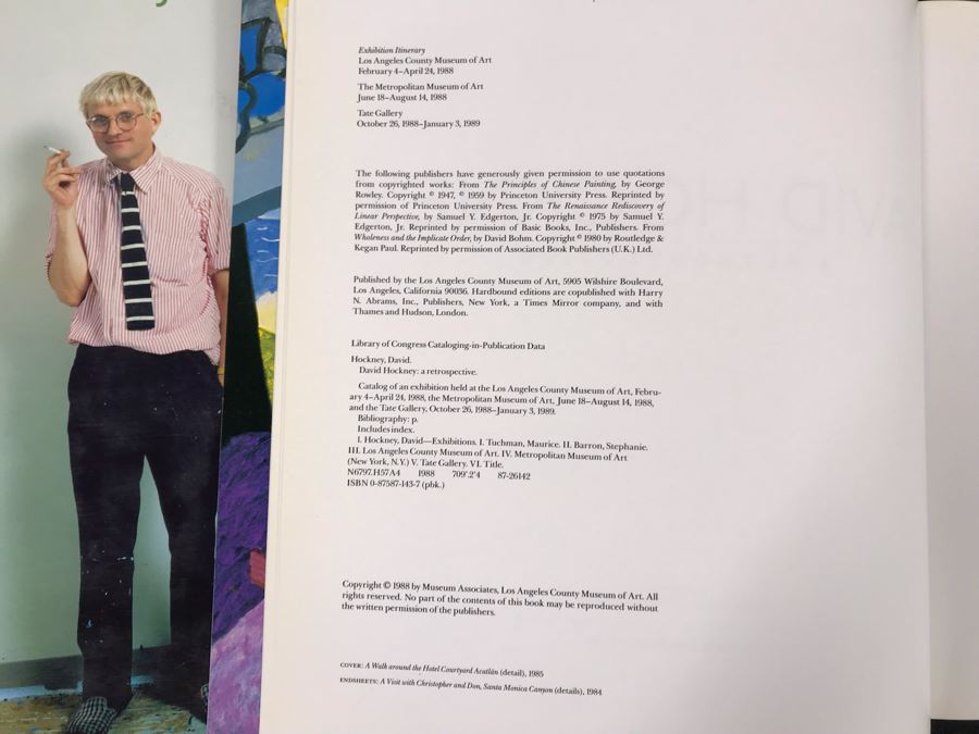 (2) David Hockney Art Books (JKE) [Photo 11]