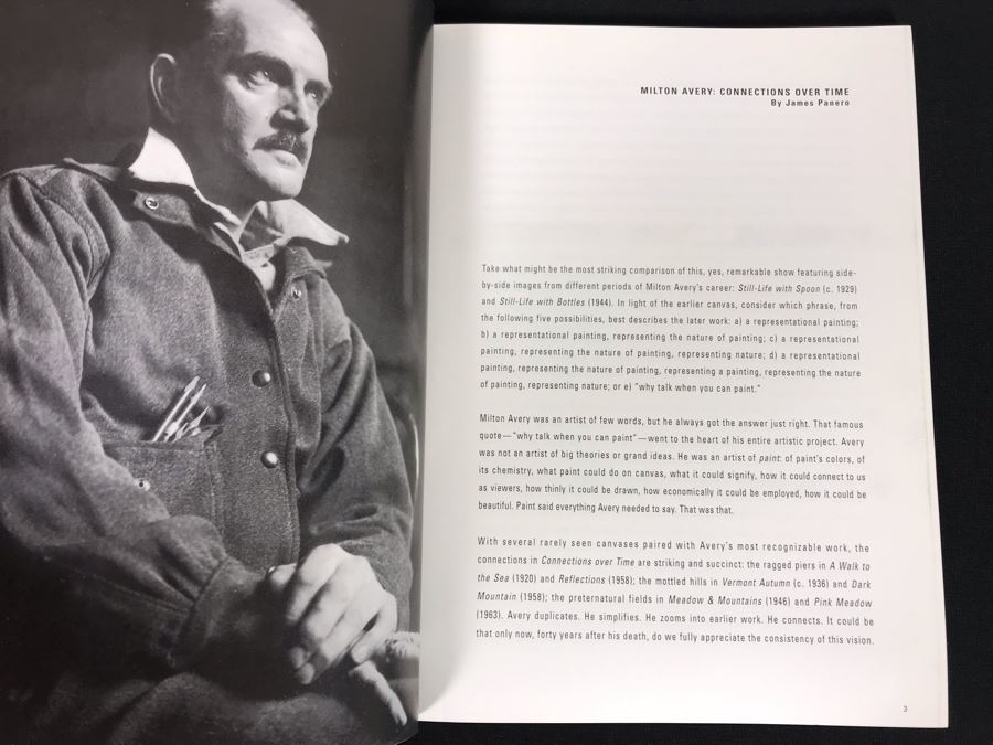 (2) Milton Avery Art Books (JKE) [Photo 6]