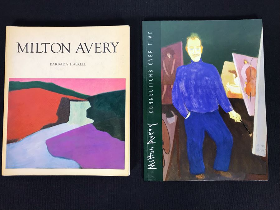(2) Milton Avery Art Books (JKE)