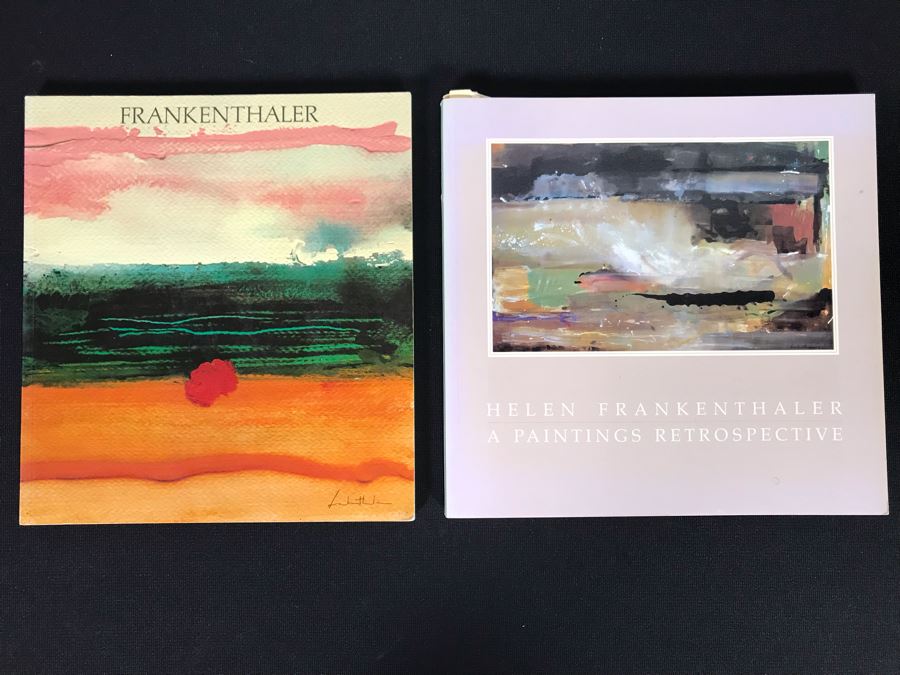 (2) Helen Frankenthaler Art Books (JKE)