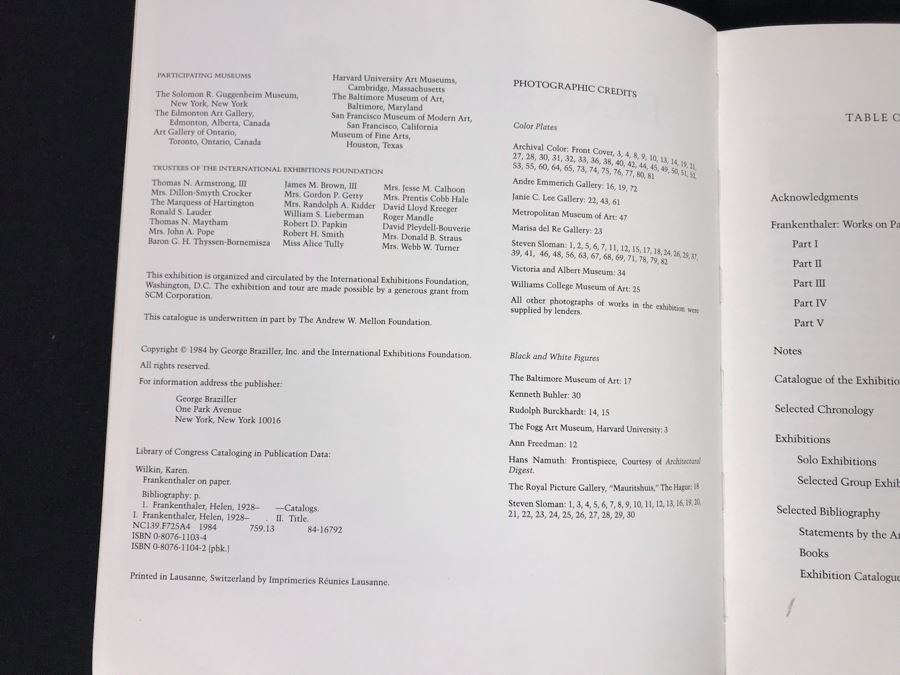 (2) Helen Frankenthaler Art Books (JKE) [Photo 5]