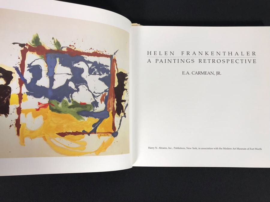 (2) Helen Frankenthaler Art Books (JKE) [Photo 7]