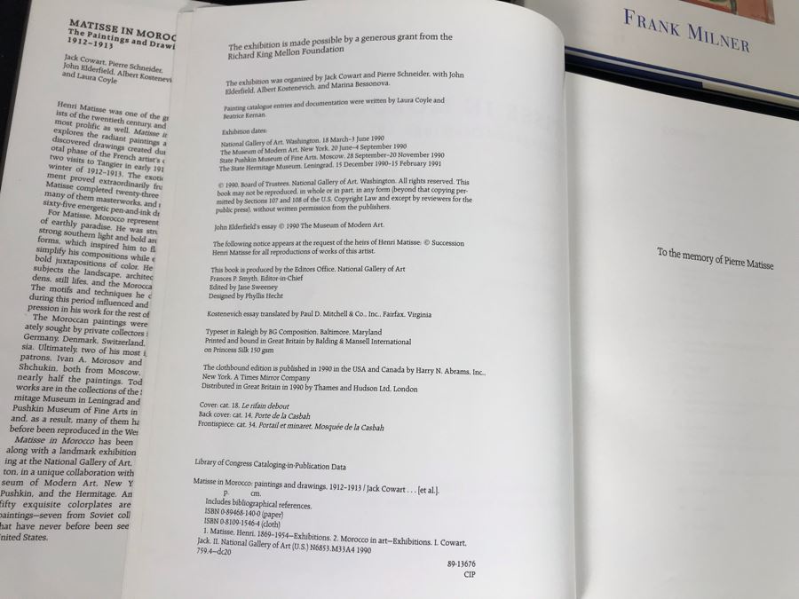 (6) Henri Matisse Art Books (JKE) [Photo 15]