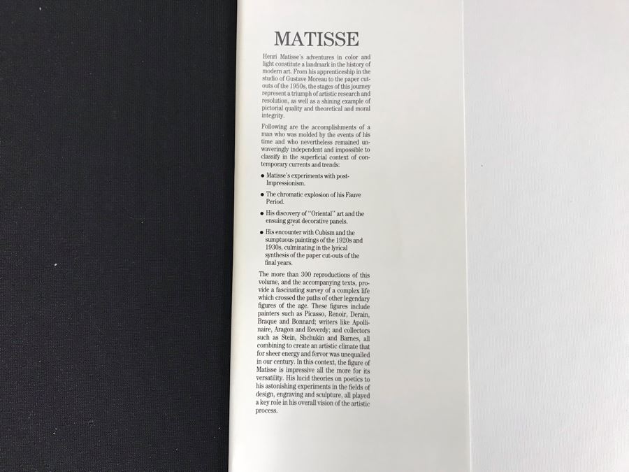 (6) Henri Matisse Art Books (JKE) [Photo 3]