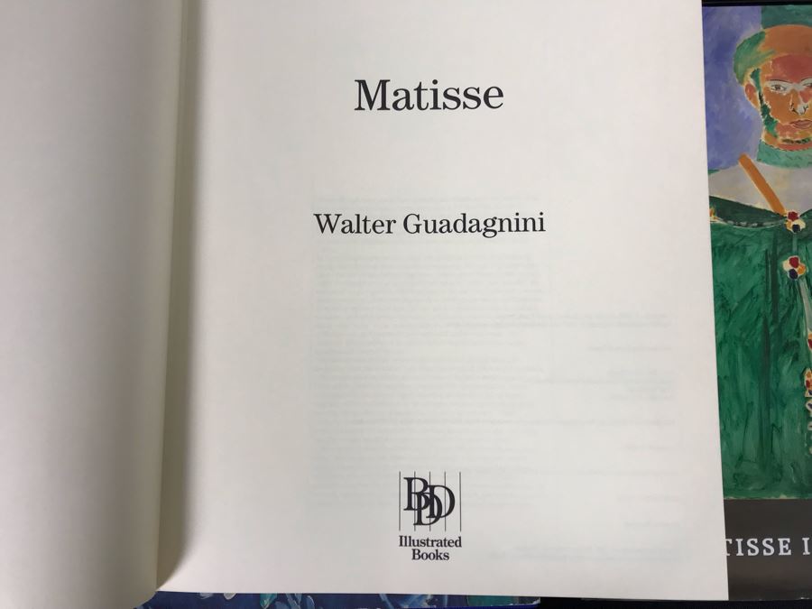 (6) Henri Matisse Art Books (JKE) [Photo 4]