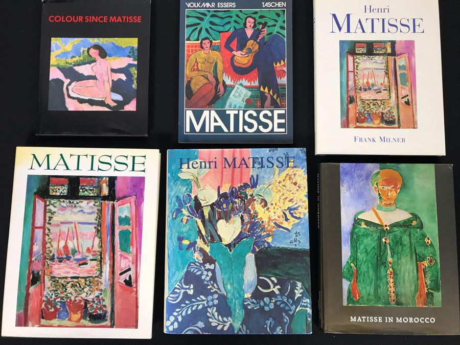 (6) Henri Matisse Art Books (JKE)
