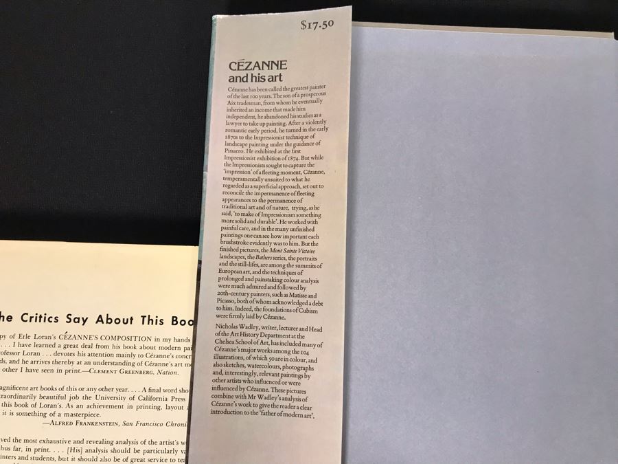 (3) Paul Cezanne Art Books (JKE) [Photo 9]